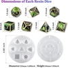 Upgraded Dice Resin Mold and Domino Resin Mold