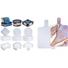 Bundle 18Pcs Coaster Molds and Cutting Board Resin Molds
