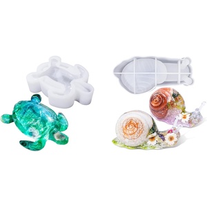 Bundle Turtle Resin Mold and Snail Resin Mold